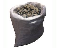 Щебень в мешках